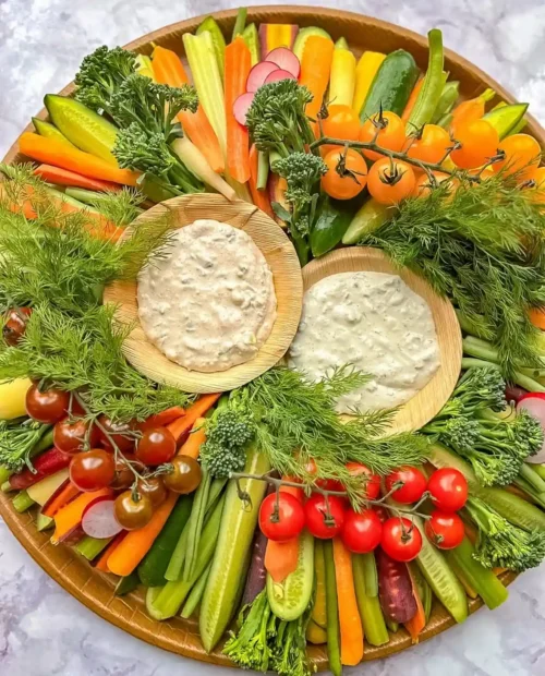 Vegetable Crudite Board