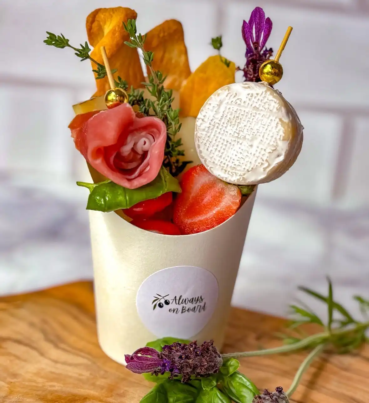 Charcuterie Summer Graze Cup - Always On Board
